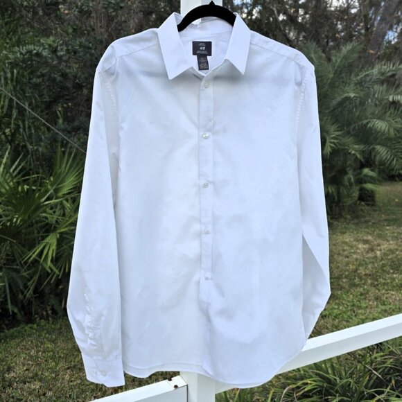 H&M Other - H&M Slim Fit Dress Shirt - White - Size Large